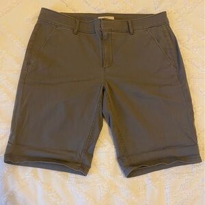 Women's Army Green LOFT Shorts- Size 8